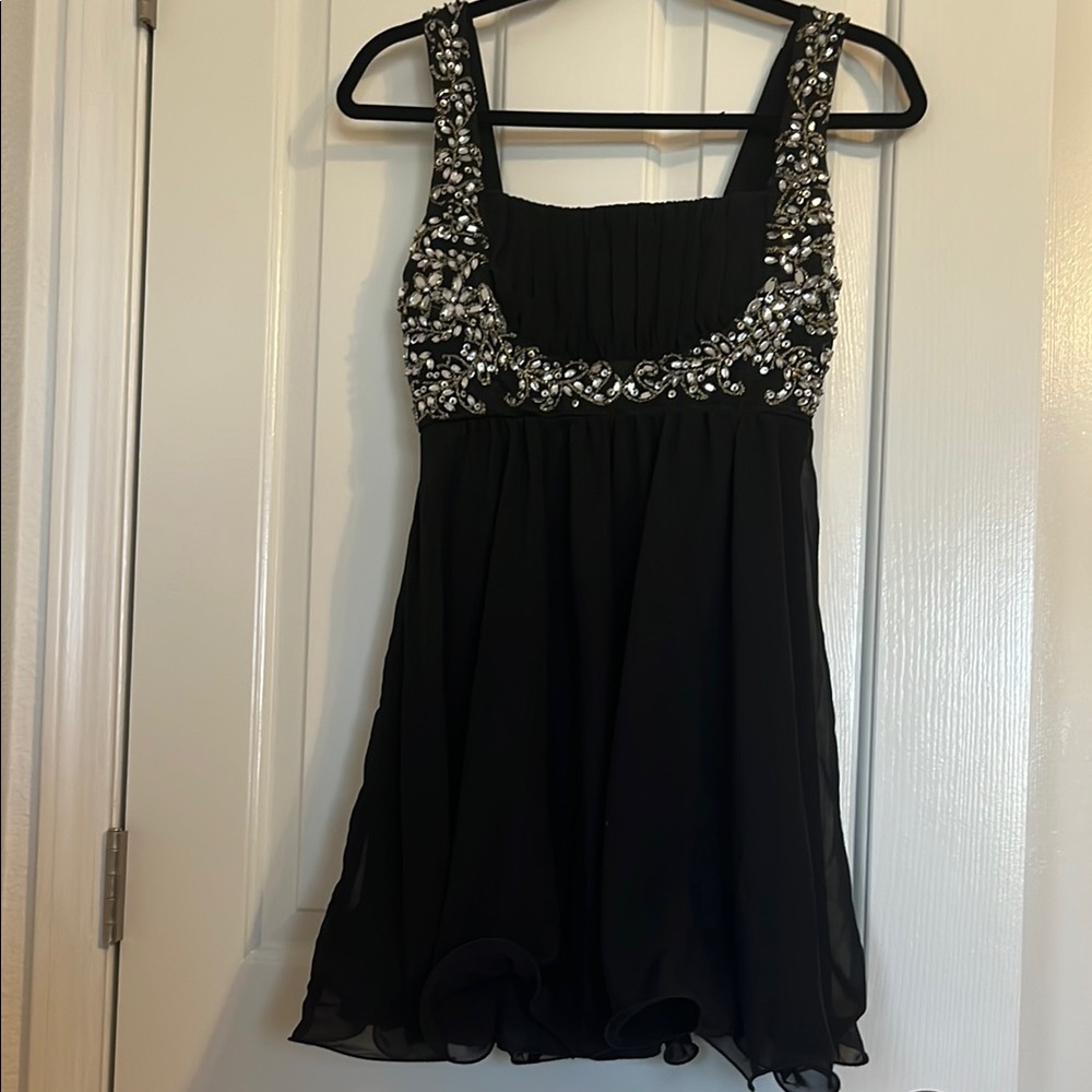 Black Embellished Dress